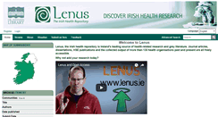 Desktop Screenshot of lenus.ie